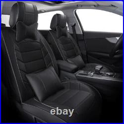 For Nissan Rogue 2008-2021 Car Seat Covers Full Set PU Leather 2/5-Seat Cushion