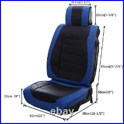 For Nissan Rogue Luxury Leather 5-Seat Car Cover Front Rear Full Set Cushion US