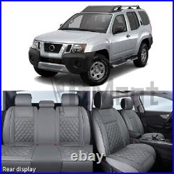 For Nissan Xterra 2000-2015 Front Rear 5 Seat Covers Full Set Cushion Protector