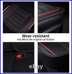For RAM PU Leather Car Seat Cover Cushion Full Set(Front&Rear)/2 Front Protector