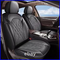 For Saturn VUE 2002-2009 Full Set Car 5-Seat Cover Cushion Pad Faux Leather