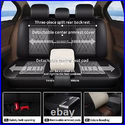 For Saturn VUE 2002-2009 Full Set Car 5-Seat Cover Cushion Pad Faux Leather