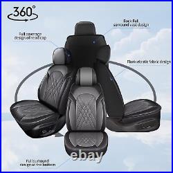 For Saturn VUE 2002-2009 Full Set Car 5-Seat Cover Cushion Pad Faux Leather