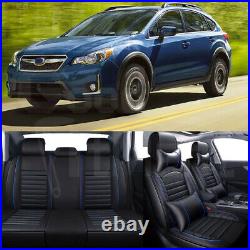 For Subaru Crosstrek 2016-2022 Front&Rear Full Set Car Seat Covers Cushion 5Pcs