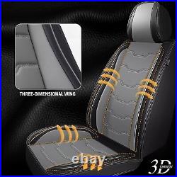 For Subaru Crosstrek 2016-2024 Car Seat Cover Full Set Faux Leather Pad Cushion