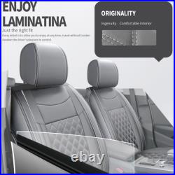 For Subaru Forester Outback Car Seat Cover Full Set Cushion Deluxe PU Leather