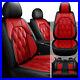 For TOYOTA TACOMA 4-DOOR CREW CAB 2007-2024 PU Leather Car 5-Seat Cover Full Set