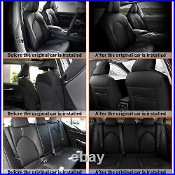 For Toyota Camry 2018-2022 LE SE Car 5-Seat Covers Front and Rear Back Full Set