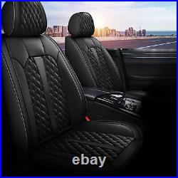For Toyota Camry 2018-2024 Faux Leather Car Seat Covers Front&Rear Full Set Pad