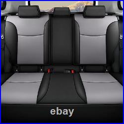 For Toyota Corolla Cross 2022-2024 L/LE/XLE Car 5-Seat Covers Front&Rear Gray