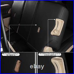 For Toyota Highlander 2014-2019 Car 7-Seat Covers Full Set Cushion Captain Chair