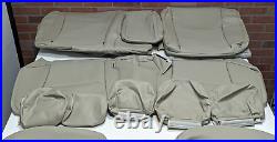 For Toyota Prius 2010-2015 Bisque Interior Leather Seat Covers pt21