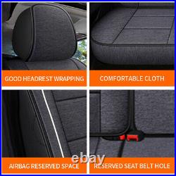 For Toyota Tacoma 2007-2021 Car Seat Cover Full Set Leather 4-Door & 5-Seat