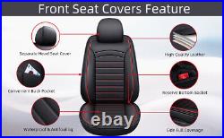 For Volkswagen Premium PU Leather Full Set/2 Front Car Seat Covers Auto Cushions