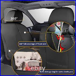 For Volvo S60 2001-2019 Full Set Car 5-Seat Cover Faux Leather Protector Pad