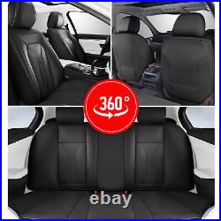 For Volvo S60 2001-2019 Full Set Car 5-Seat Cover Faux Leather Protector Pad