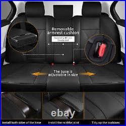 For Volvo S60 2001-2019 Full Set Car 5-Seat Cover Faux Leather Protector Pad