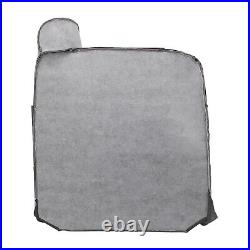 Front Cloth Seat Cover Dark Gray For 1999-2002 Chevy Silverado 1500 2500 3500