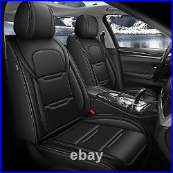 Front & Rear Car Seat Covers Faux Leather For Toyota 4Runner 2003-2023 Cushion