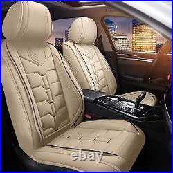 Front&Rear Cushion Car 2/5Seat Covers PU Leather For Chevrolet Equinox 2011-2024