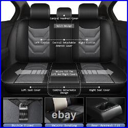 Front&Rear For Chevrolet Cobalt 2005-2010 PU Leather Cushion Pad 2/5Seat Covers