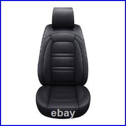 Front+Rear Full Set Leather Car Seat Cover Protector For 2005-2017 Honda Civic
