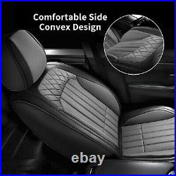 Front Rear Row Car 5-Seat Cover PU Leather Protector for FORD Maverick 2022 2024