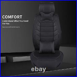 Front & Rear Seat Covers Full Set Cushion Backrest For Chevrolet Colorado 16-22