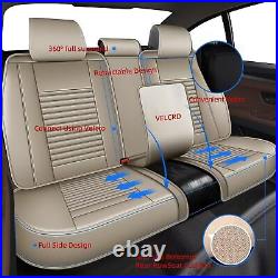 Full Set Car 5-Seat Cover Faux Leather Pad Protector For FORD MAVERICK 2022-2024