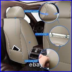 Full Set Car 5-Seat Cover Faux Leather Pad Protector For FORD MAVERICK 2022-2024