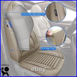 Full Set Car 5-Seat Cover Faux Leather Pad Protector For FORD MAVERICK 2022-2024