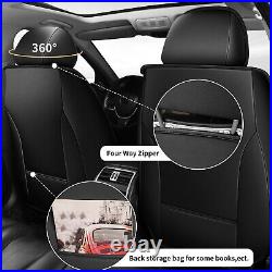 Full Set Car 5-Seat Cover Faux Leather Protector For CHEVROLET Equinox 2011-2024