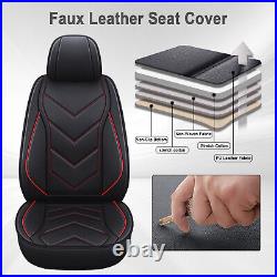 Full Set Car 5-Seat Cover Faux Leather Protector For CHEVROLET Equinox 2011-2024