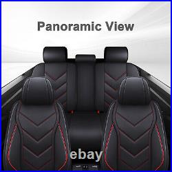 Full Set Car 5-Seat Cover Faux Leather Protector For CHEVROLET Equinox 2011-2024