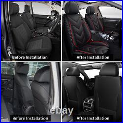 Full Set Car 5-Seat Cover Faux Leather Protector For CHEVROLET Equinox 2011-2024