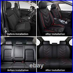 Full Set Car 5-Seat Cover Faux Leather Protector For CHEVROLET Equinox 2011-2024