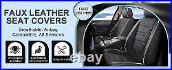 Full Set Car 5-Seat Cover PU Leather Cushion Cover Pad For 2013-2024 Mazda CX-5