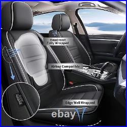 Full Set Car 5-Seat Cover PU Leather Cushion Cover Pad For 2013-2024 Mazda CX-5