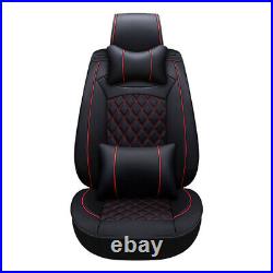 Full Set Car 5-Seat Covers Luxury Protector For Ford F150 09-21 Anti-Slip Cover