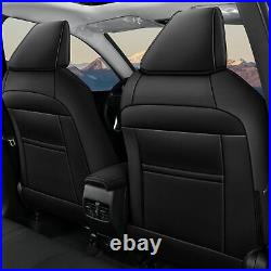 Full Set Car 5-Seat Covers PU Leather For Toyota Corolla SE 2020-2024(No Hybrid)