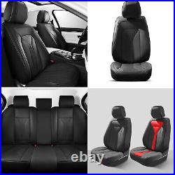 Full Set Car Seat Cover Faux Leather Protector Pad For HYUNDAI TUCSON 2005-2024