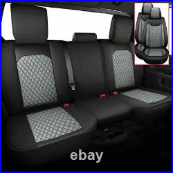 Full Set Car Seat Cover Leather For 2009-2021 Dodge Ram 2010-2021 1500 2500