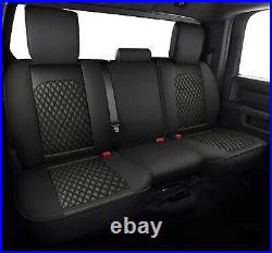 Full Set Car Seat Cover Leather For Dodge Ram 1500 2009-2021 2500 3500 2010-2021