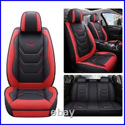 Full Set Deluxe PU Leather Car Seat Cover Protector For 2009-2017 Hyundai Tucson