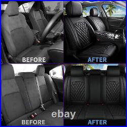 Full Set For Chevrolet Cobalt 2005-2010 Car 5 Seat Cover Pad Microfiber Leather