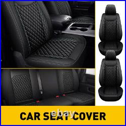 Full Set For Dodge Ram 1500 Car Seat Cover 2009-2021 2500 3500 2010-2021 Leather