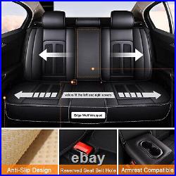 Full Set For Hyundai Santa Cruz 2022-2025 Car Front&Rear 5-Seat Cover PU Leather