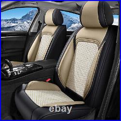 Full Set For Lincoln MKC 2015-2019 Faux Leather Car 5 Seat Cover Front and Rear