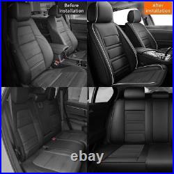 Full Set For Volkswagen Tiguan 2009-2022 Car Seat Covers Faux Leather Protector