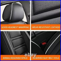 Full Set For Volkswagen Tiguan 2009-2022 Car Seat Covers Faux Leather Protector